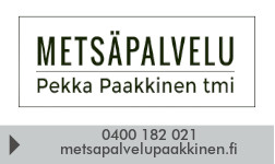 Metsäpalvelu Pekka Paakkinen logo